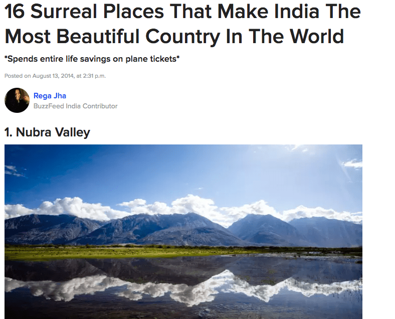 Listicle Buzzfeed