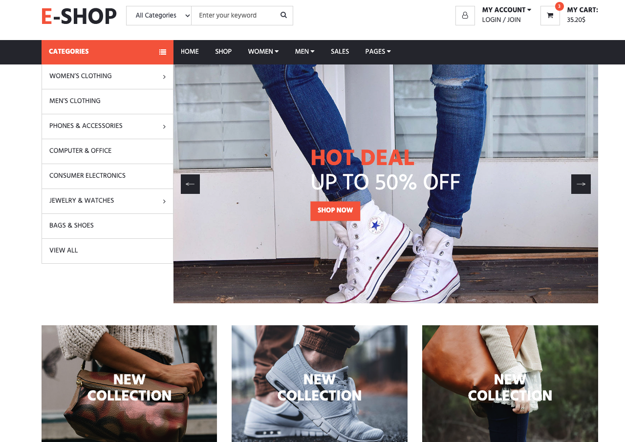 E-shop Modern