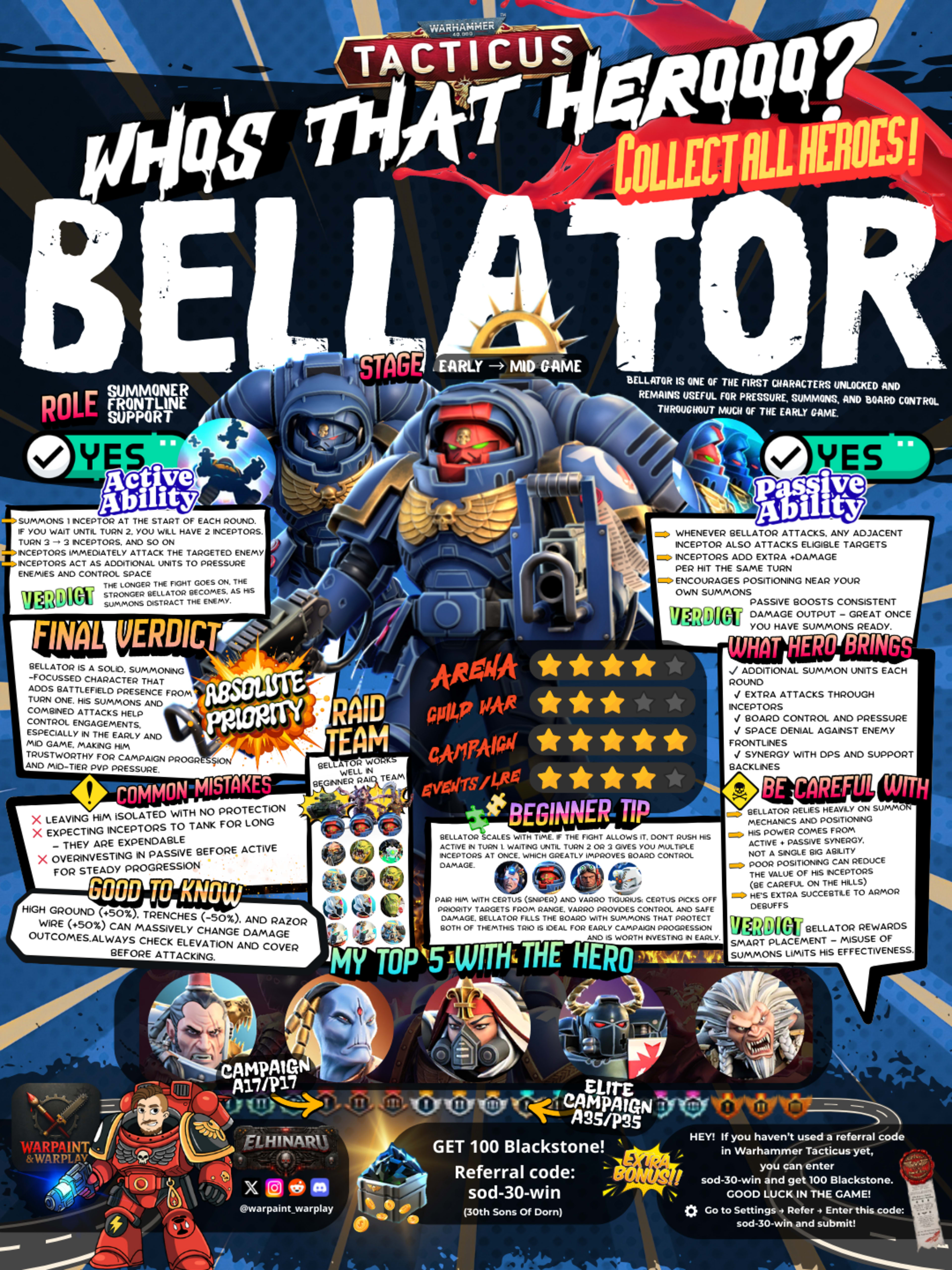 Bellator — illustrated card