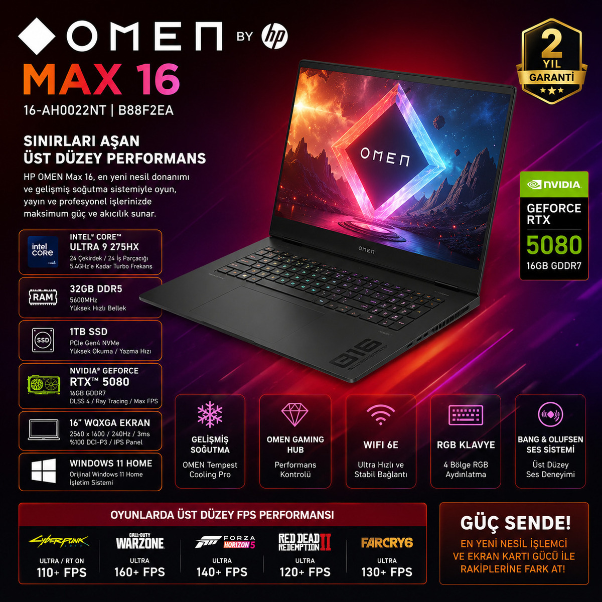 HP OMEN MAX 16