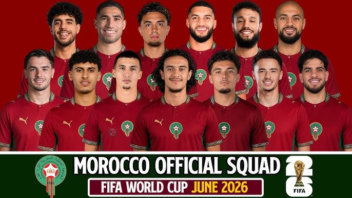 Morocco World Cup 2026 final squad announced by coach Ouahbi