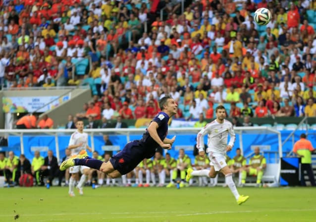 World Cup Goals #30: Robin van Persie vs Spain