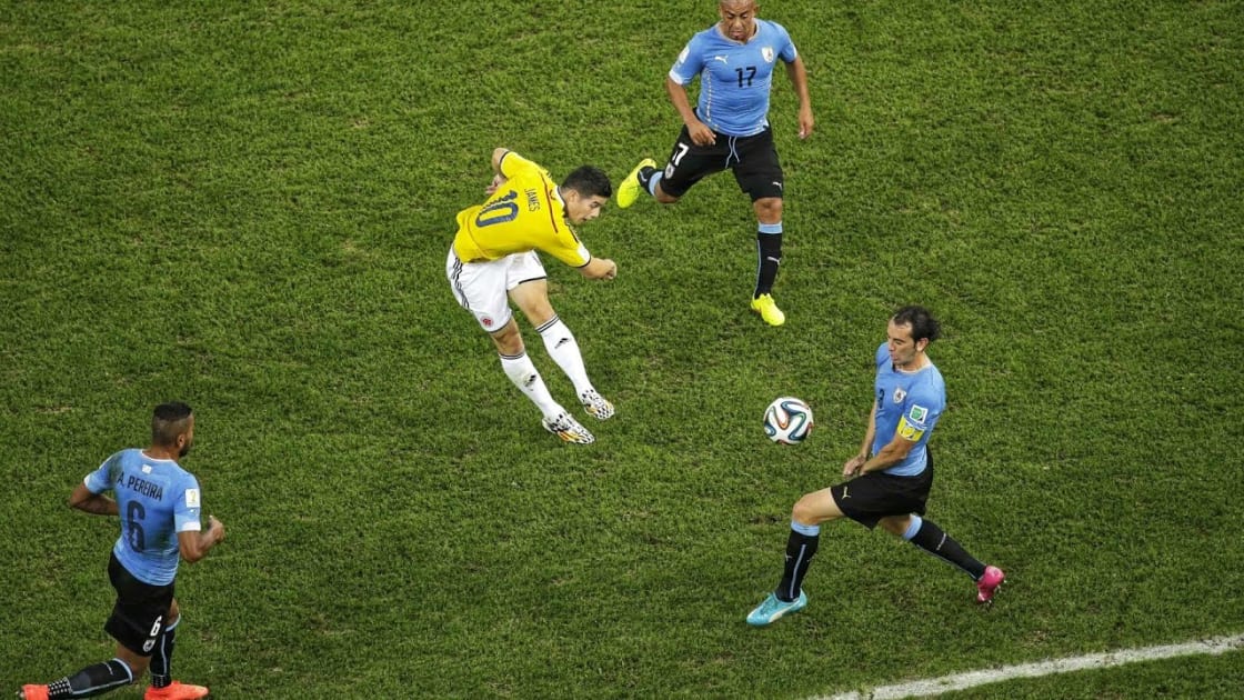 World Cup Goals #22: James Rodríguez vs Uruguay