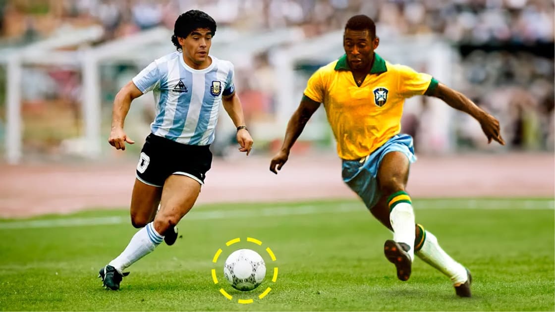 World Cup Goals #2: Maradona vs Pelé