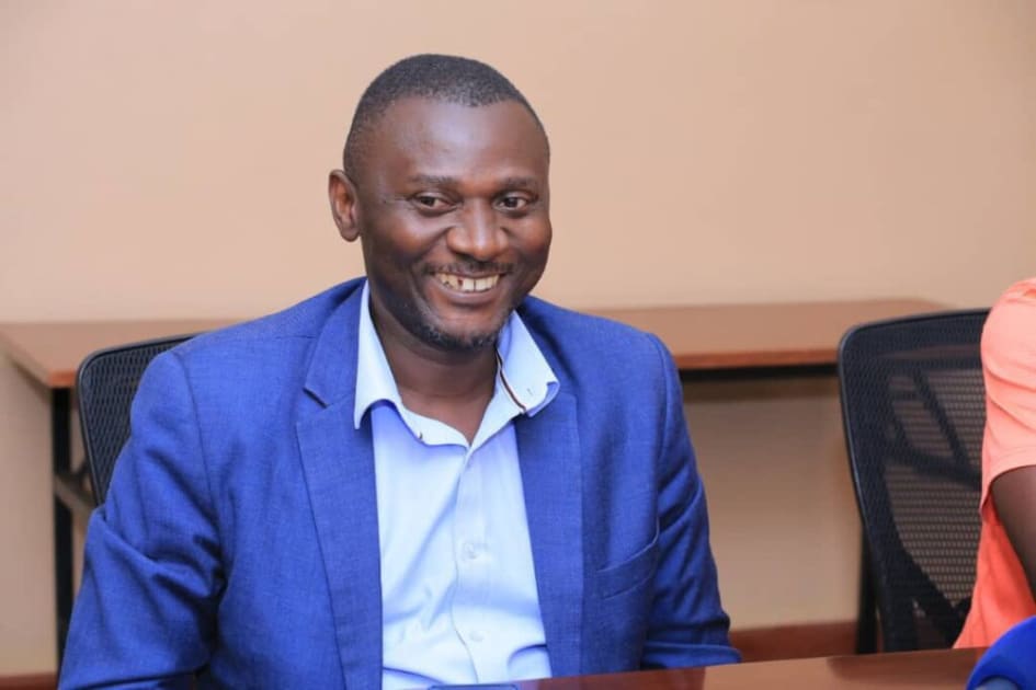 Kasozi celebrates Kitara's Uganda Cup triumph