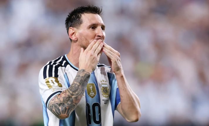 Messi world cup goal record as Argentina beat Austria 2-0