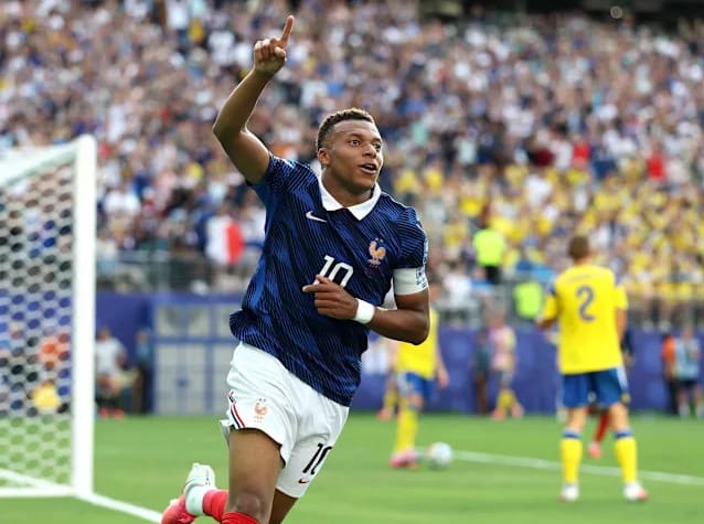 France vs Sweden: Mbappe brace sends France to Round of 16