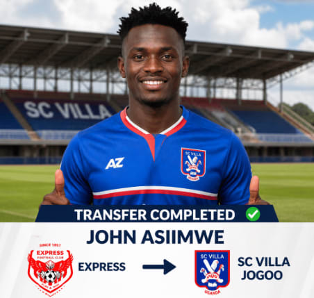 SC Villa sign John Asiimwe from Express