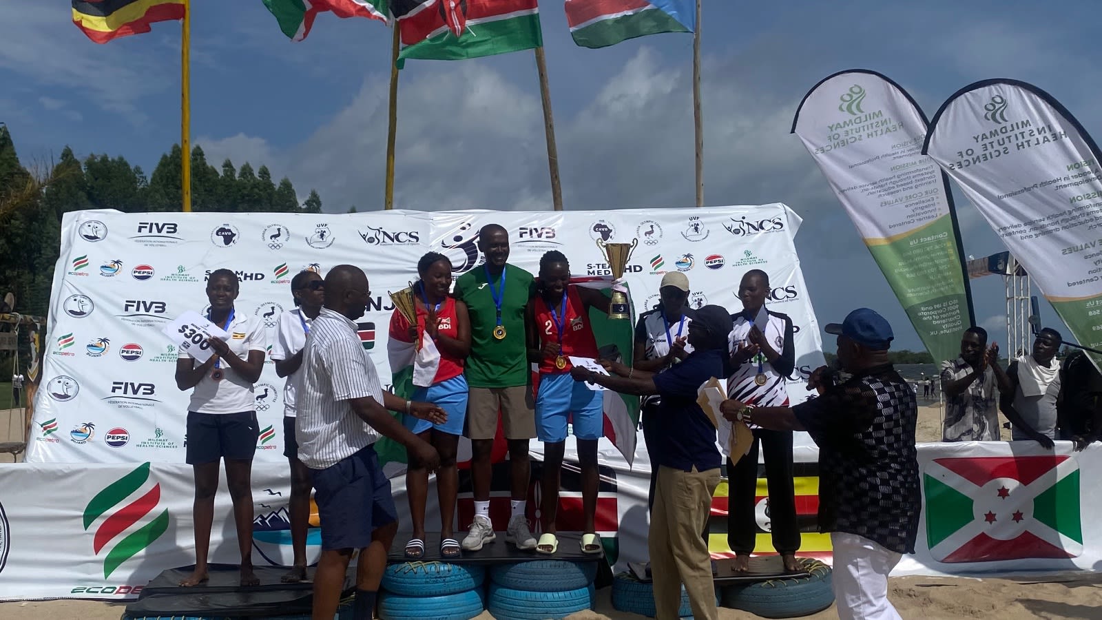 Burundi Dominate Zone V Beach Volleyball Tour