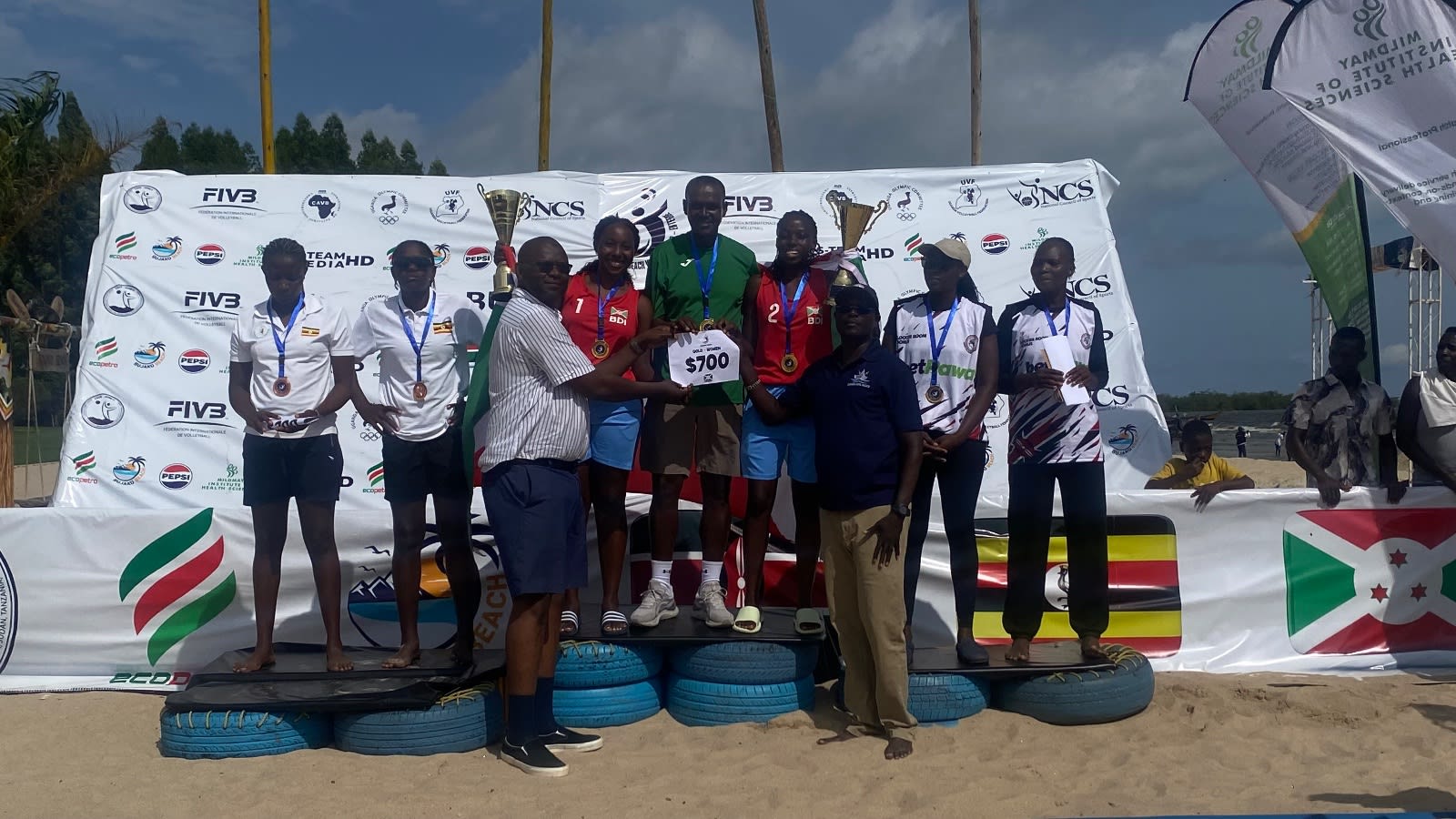 Burundi Dominate Zone V Beach Volleyball Tour