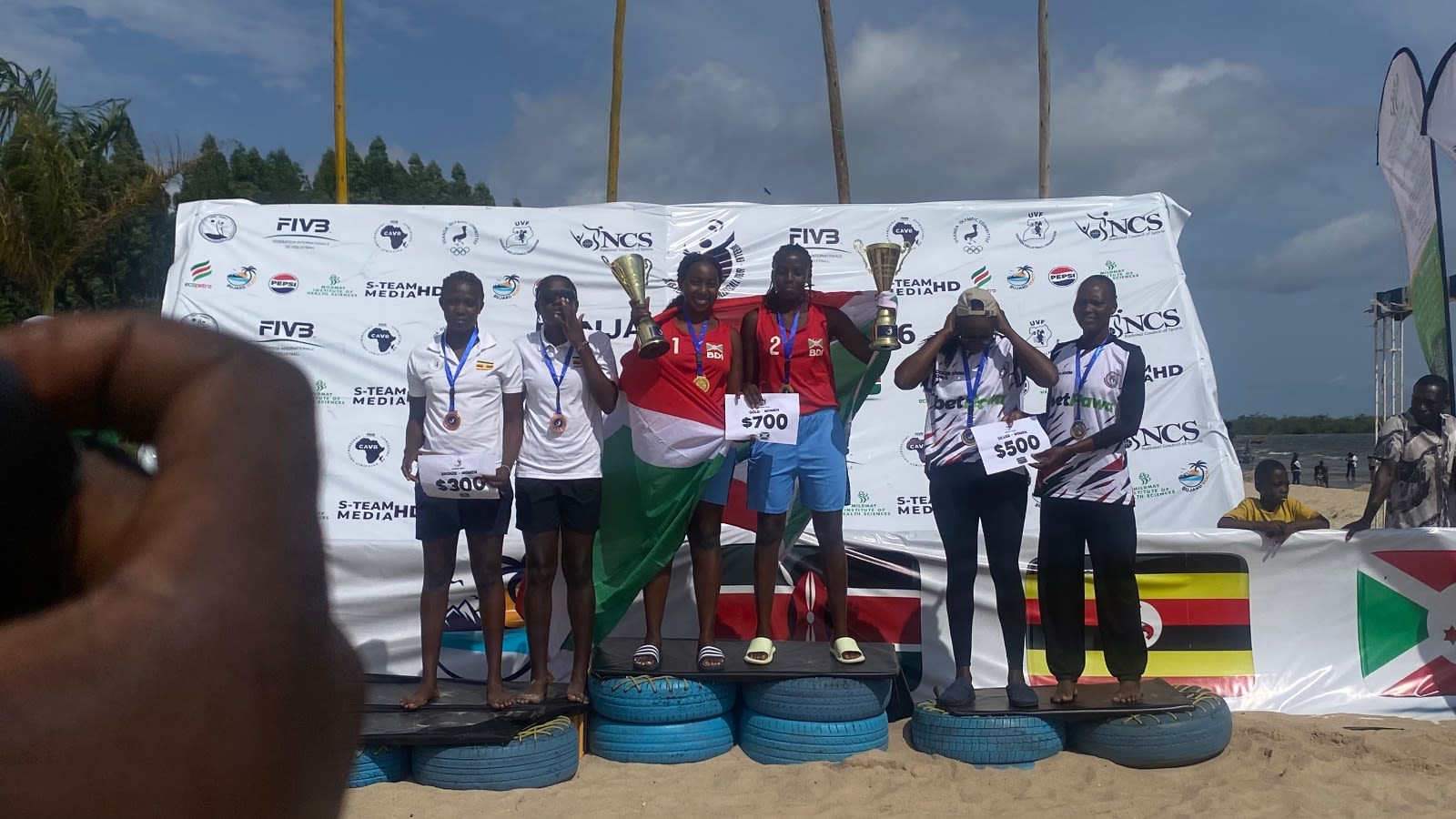 Burundi Dominate Zone V Beach Volleyball Tour