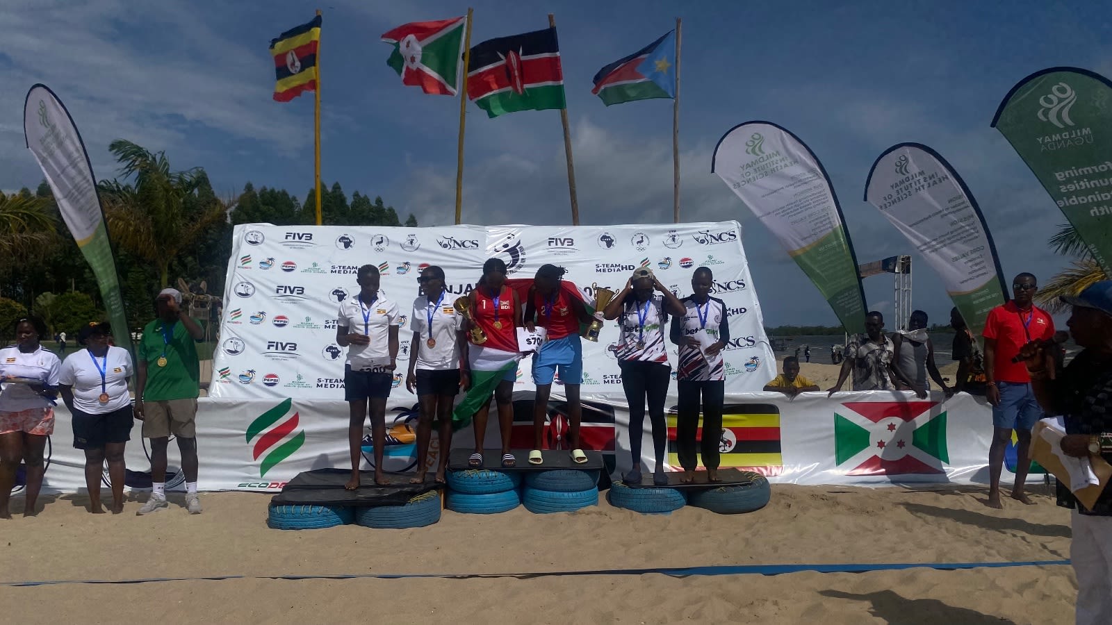 Burundi Dominate Zone V Beach Volleyball Tour