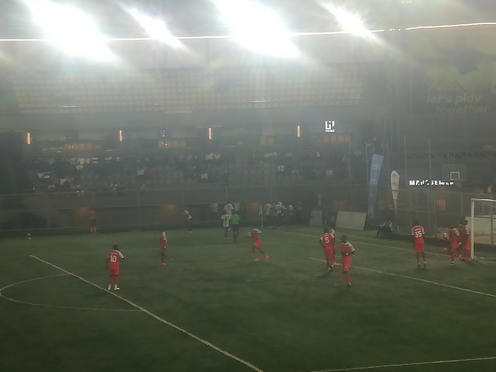 Express players diverstated after 2nd goal