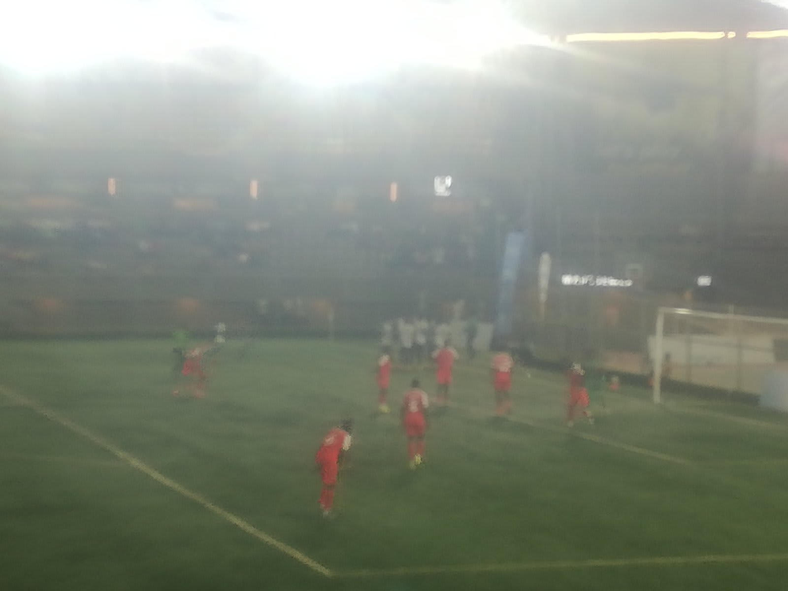 Kataka fc players celebrate their 2nd goal