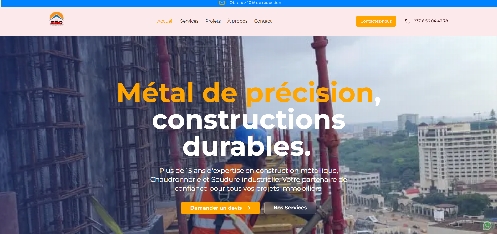 Banginic Socater Construction project