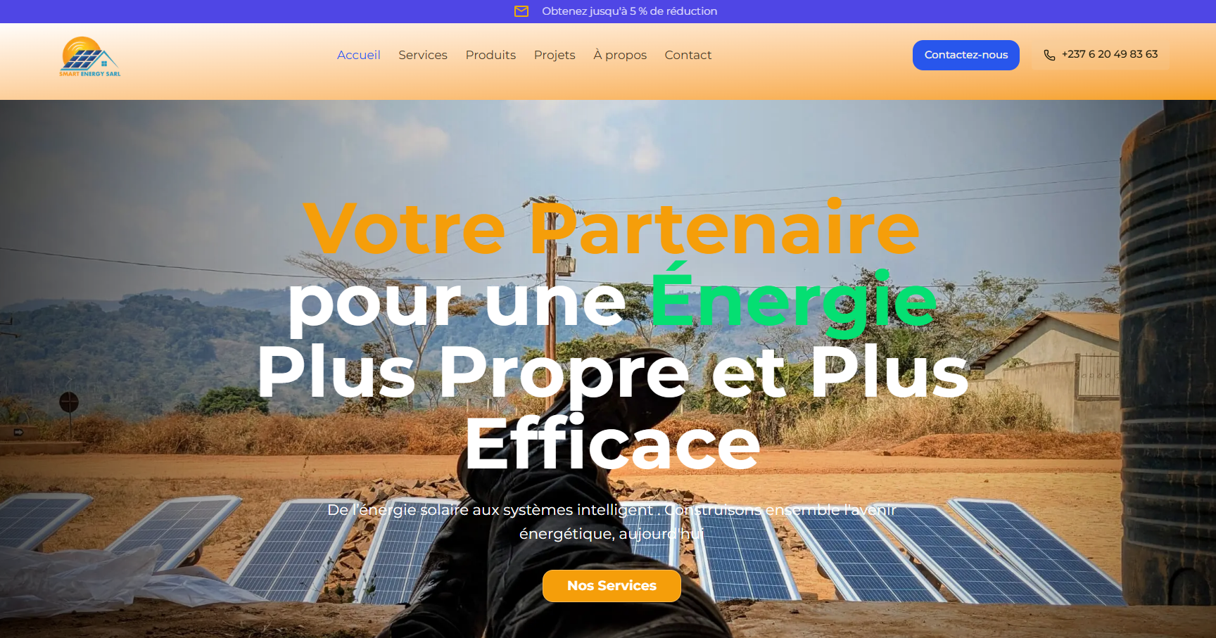 Banginic Smart Energy SARL project