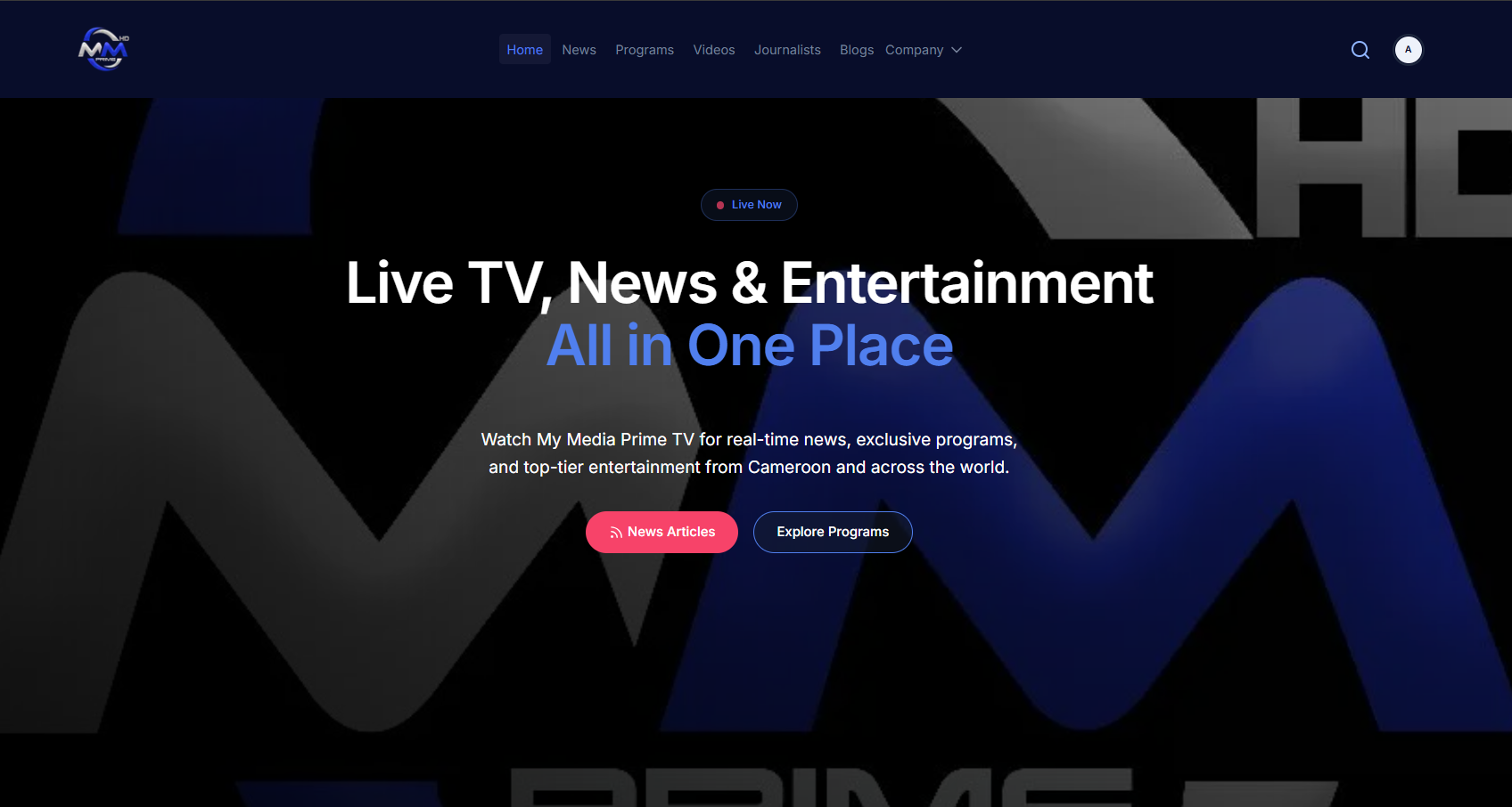Banginic My Media Prime TV project