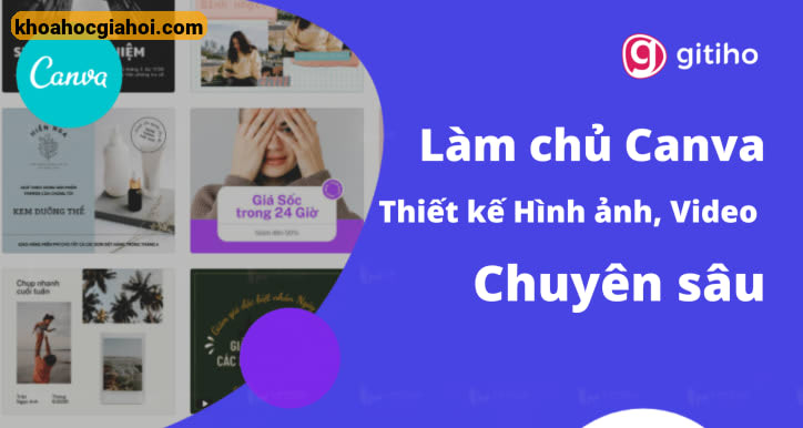 Khoá Học Canva Thiết Kế Hình Ảnh, Video Chuyên Sâu