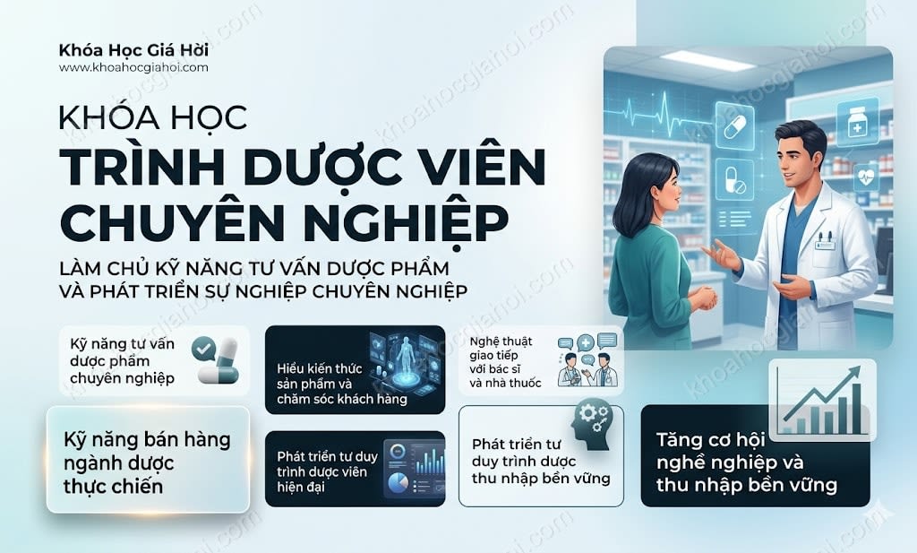 Khóa Học Trình Dược Viên Chuyên Nghiệp
