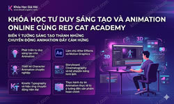 Khóa Học Tư Duy Sáng Tạo Và Animation Online Cùng Red Cat Academy