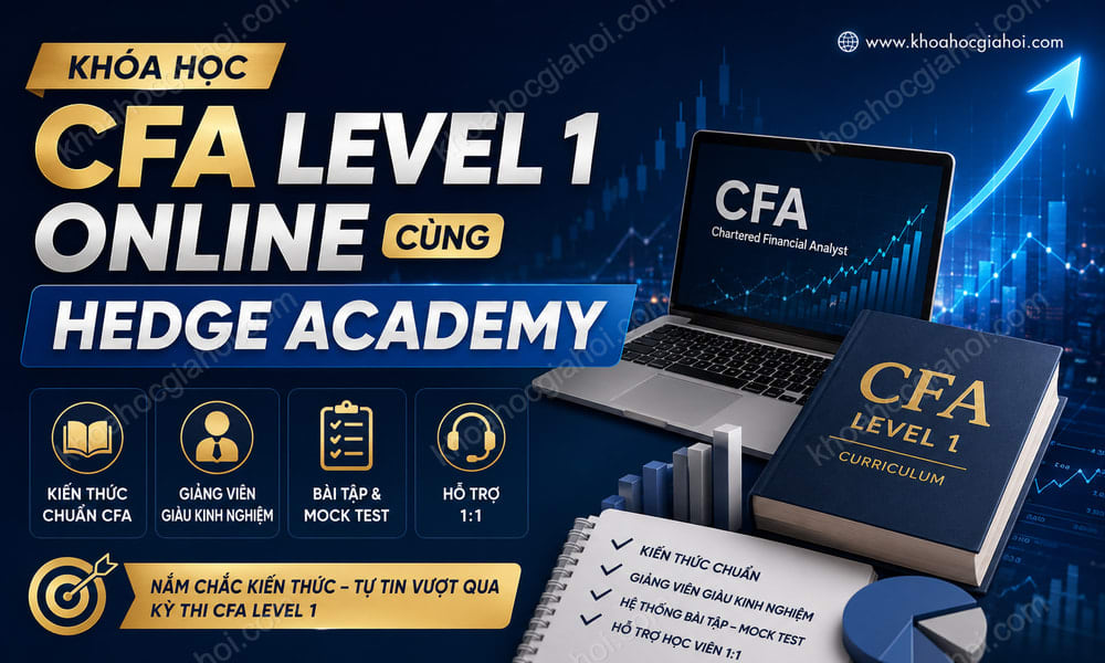 Khóa Học CFA Level 1 Online Cùng Hedge Academy