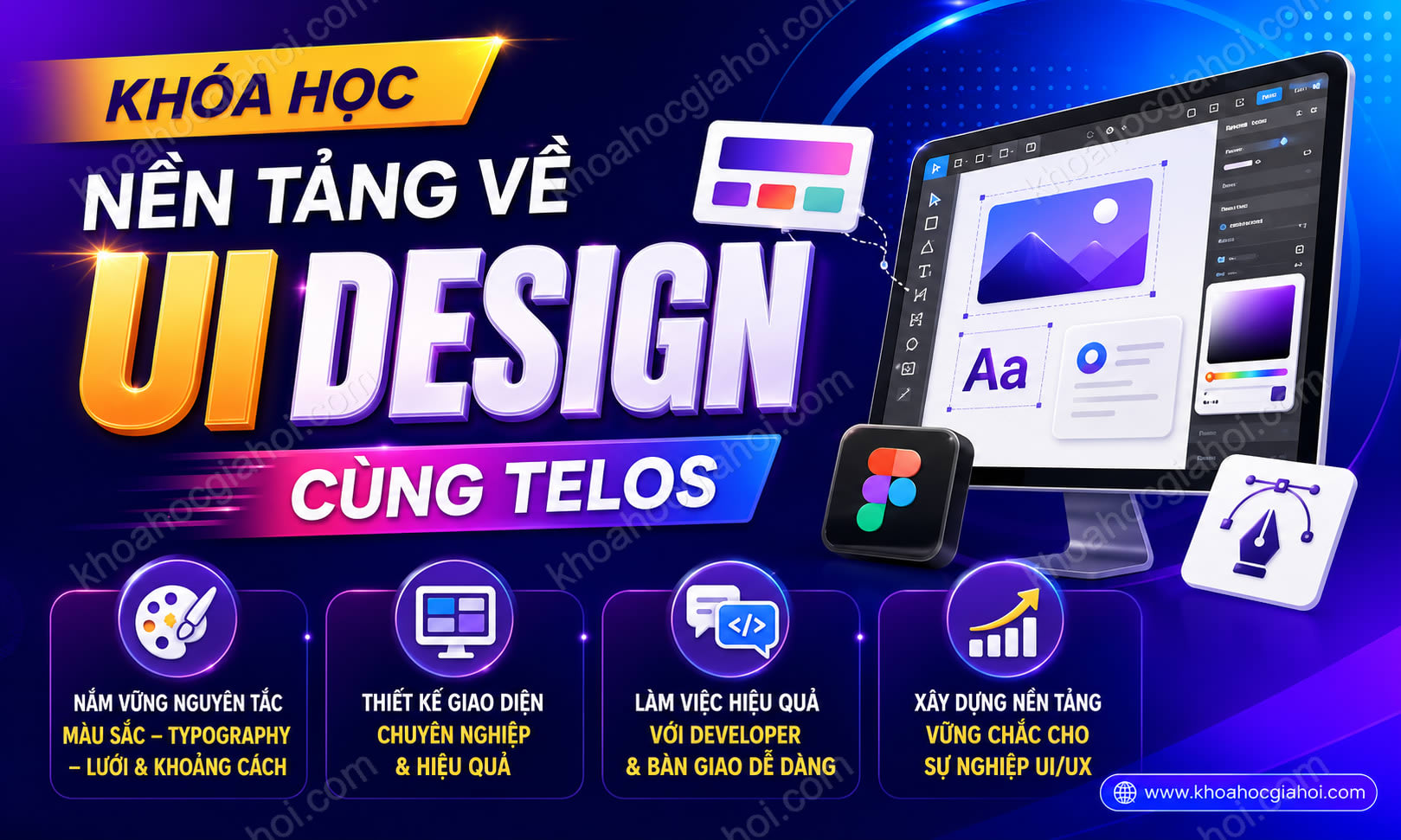 Khóa Học Nền Tảng Về Ui Design Cùng Telos