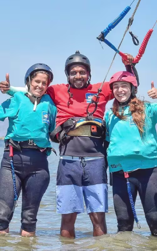 The best solution to share (and save) the magnificent experience of the Kitesurf course with a friend or family member. The best solution to share (and save) the magnificent experience of the Kitesurf course with a friend or family member.