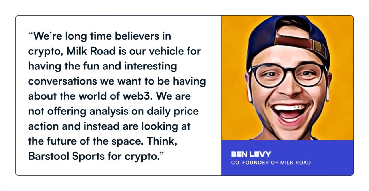 Milk Road Newsletter