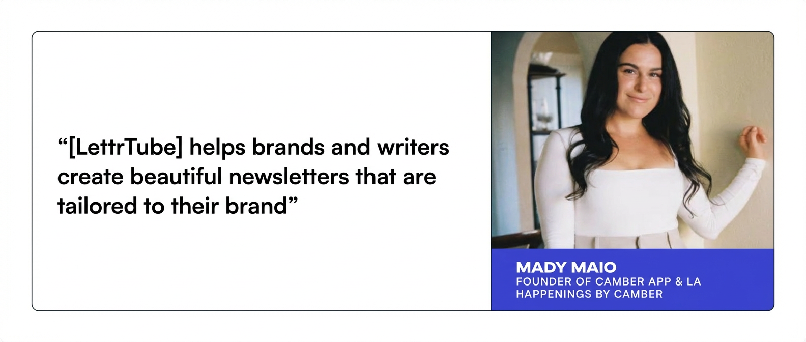 LettrTube SaaS example