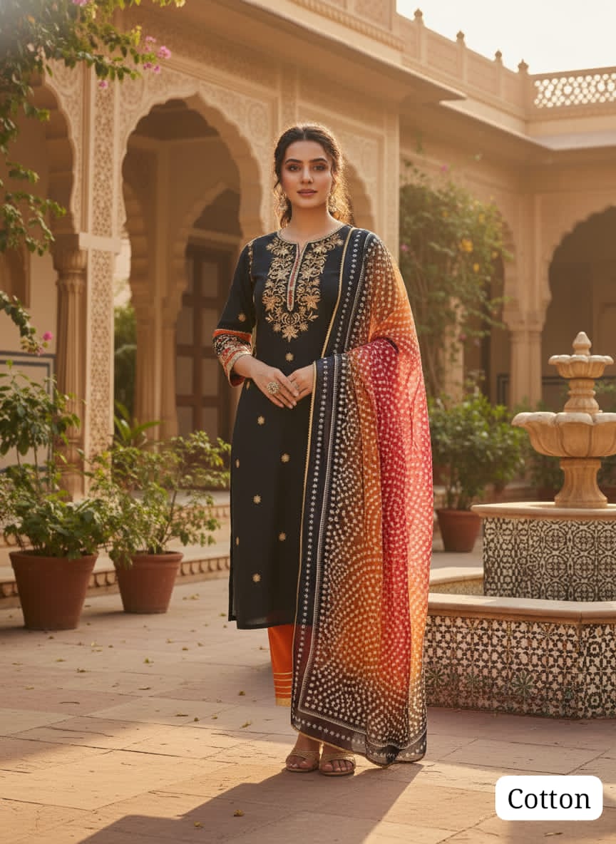 Kurta with Cotton Pant