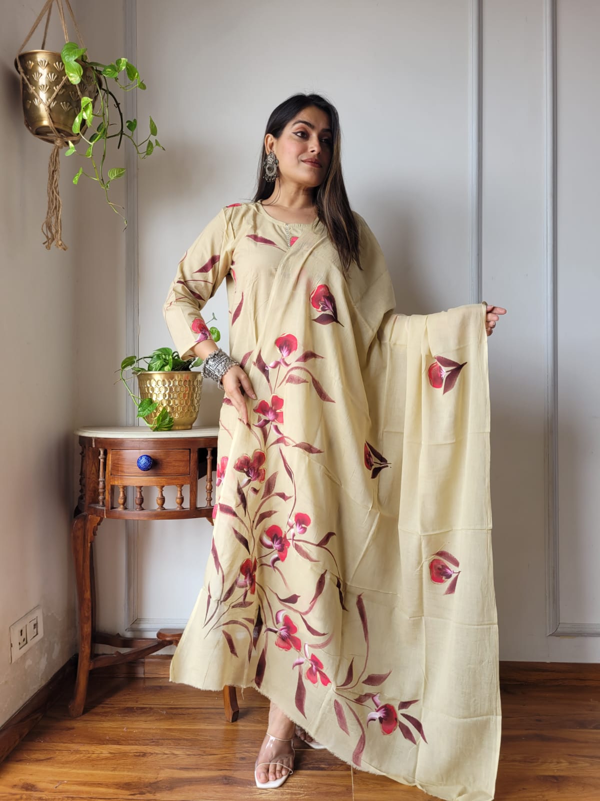 Stitched Cotton Suits