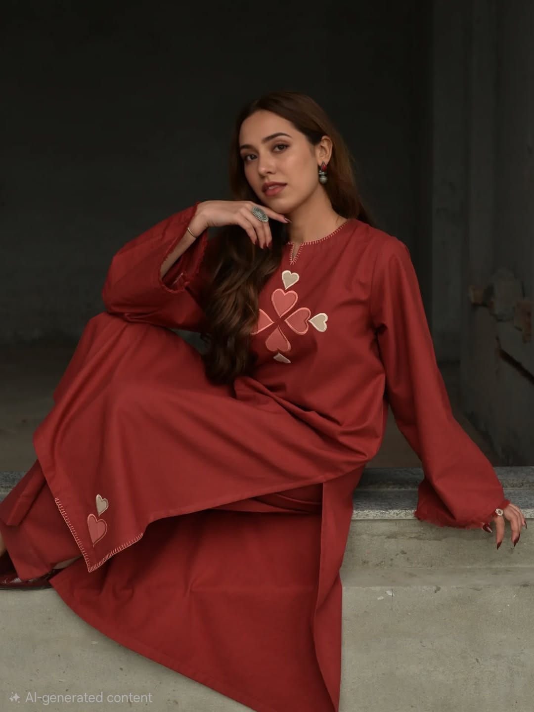 COMFORTABLE CLASSY KURTI SET
