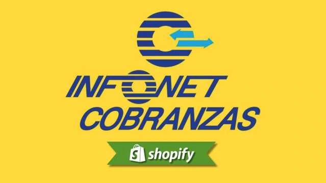 guía del método de pago Infonet Cobranzas para comerciantes de Shopify que apuntan a PY