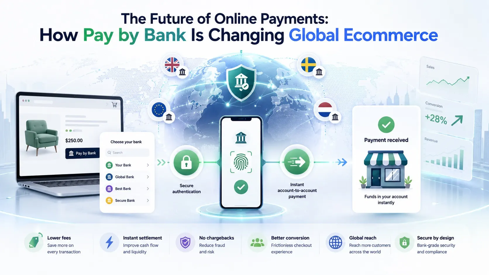 avenir des paiements en ligne Open Banking et adoption Pay by Bank A2A révolutionnant le e-commerce mondial — tendances d'innovation paiement et statistiques 2025 pour marchands Shopify