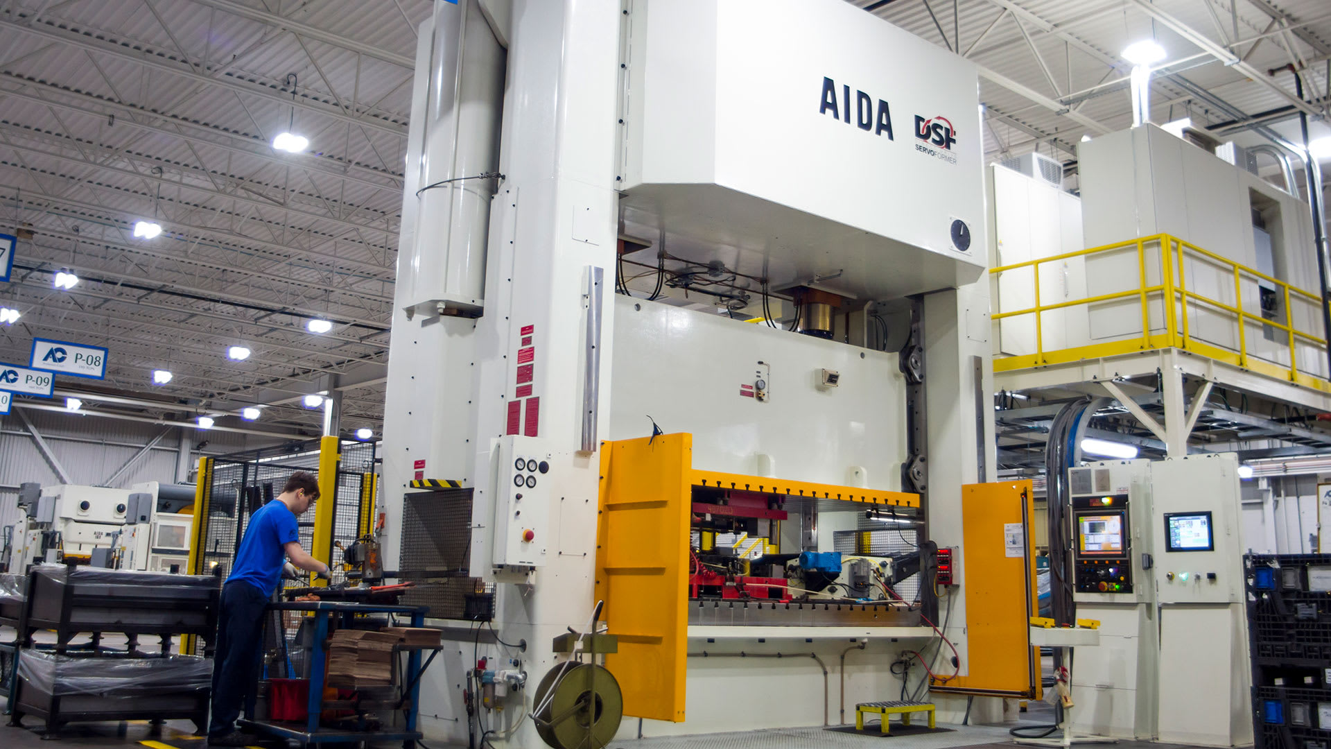 Servo Presses AIDA Progressive Die & Transfer, DSFM2