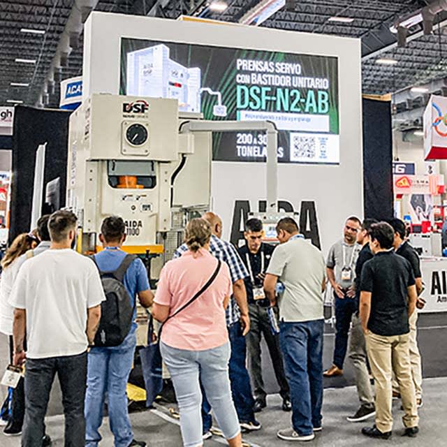 Visit AIDA, Dallas, & HMS in Booth 3904 at FABTECH Mexico 2026!