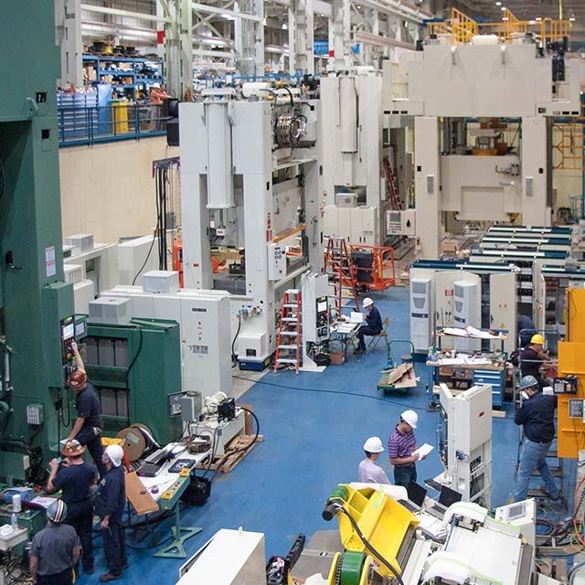 AIDA-America Assembly Pit and Quality Testing Area
