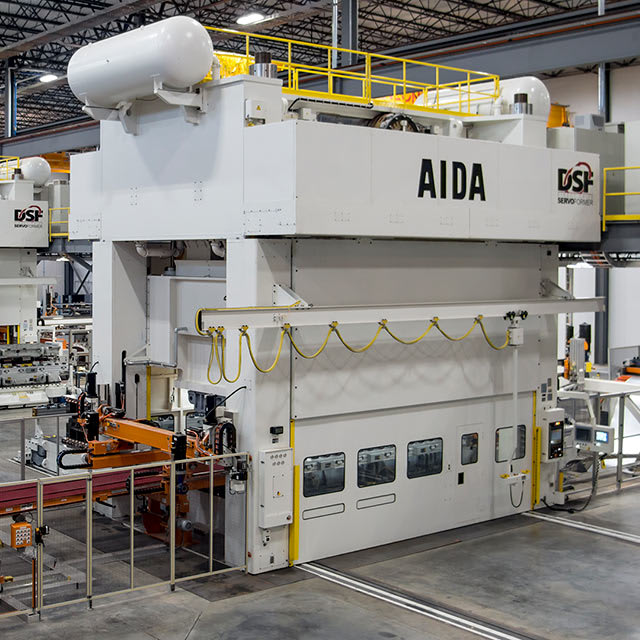 AIDA DSF-S2/S4 Straightside Servo Stamping Press
