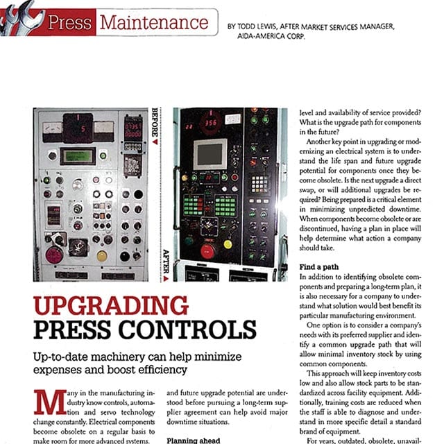 Whether planned or unplanned, upgrading might be in your future. Companies should review and understand long-term plans, including support, future parts availability and component life span.