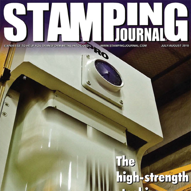 Si el operador utiliza el mismo proceso de troquelado para el acero HSLA que utiliza para el acero de resistencia convencional, la altura del troquelado de la prensa debe bajarse a una forma de aplastamiento adicional, o moneda, la pieza en un esfuerzo por eliminar el retroceso adicional del material más duro.