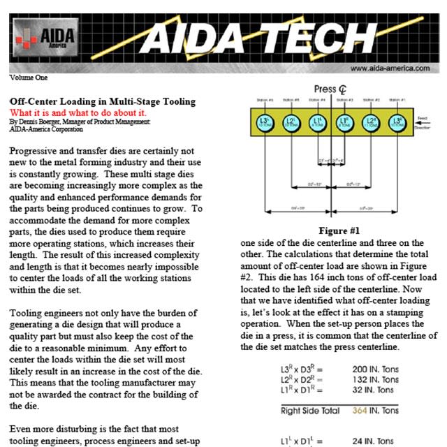Not all presses are manufactured to the same standards so it is imperative to know the characteristics of all presses. The ideal press would have wide spaced connections and low clearances.