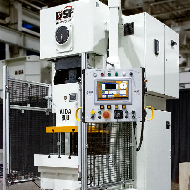 Servo Presses For Metal Stamping And Forming Aida America 