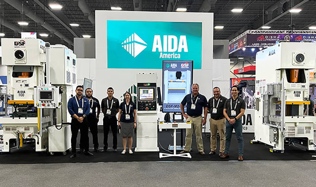 AIDA-America to Demonstrate Multiple Pieces of Equipment at FABTECH® Mexico 2023, booth 3909.