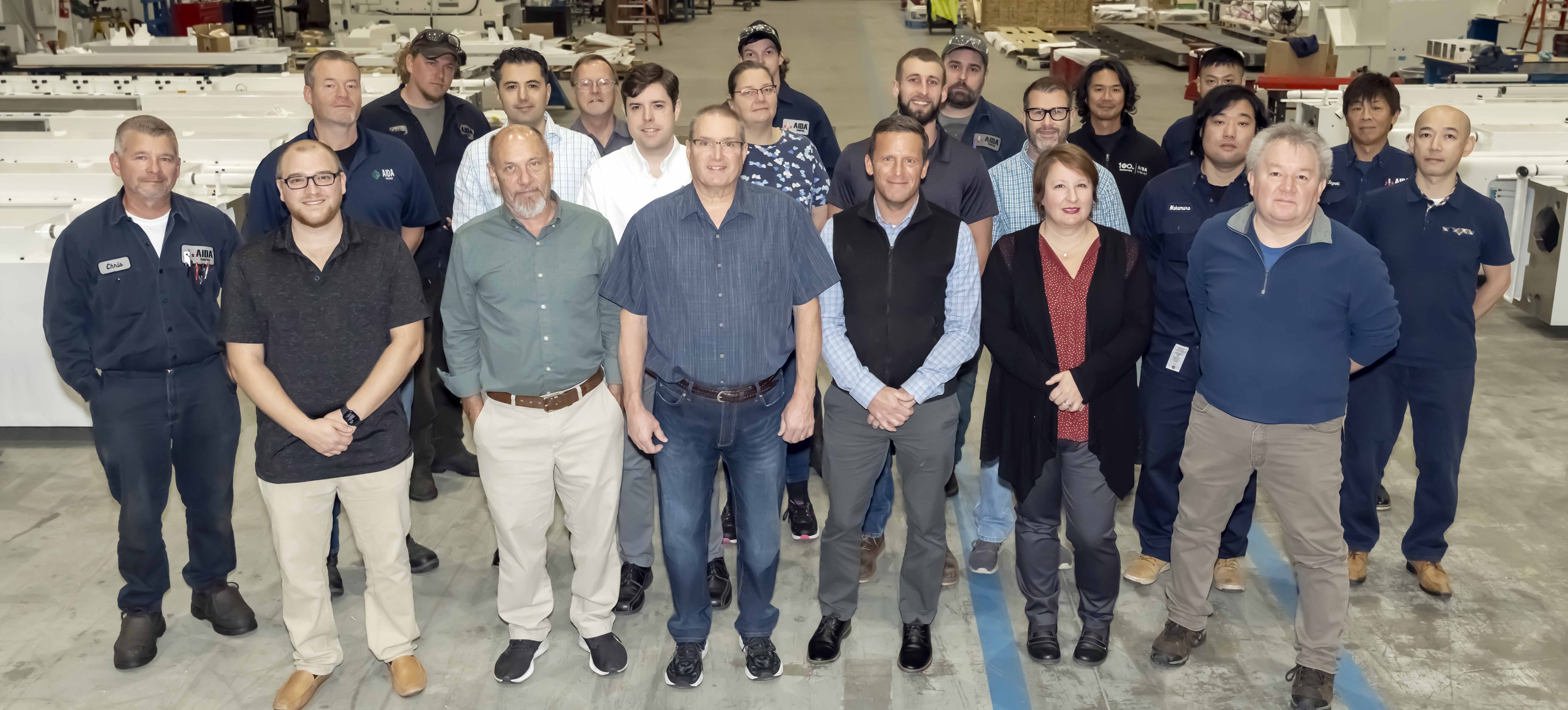 AIDA-America Service Department Staff Photo