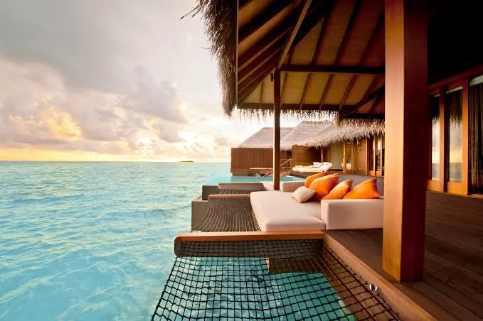 Travel moment from Maldives
