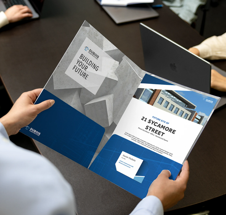100 Custom Presentation Folders