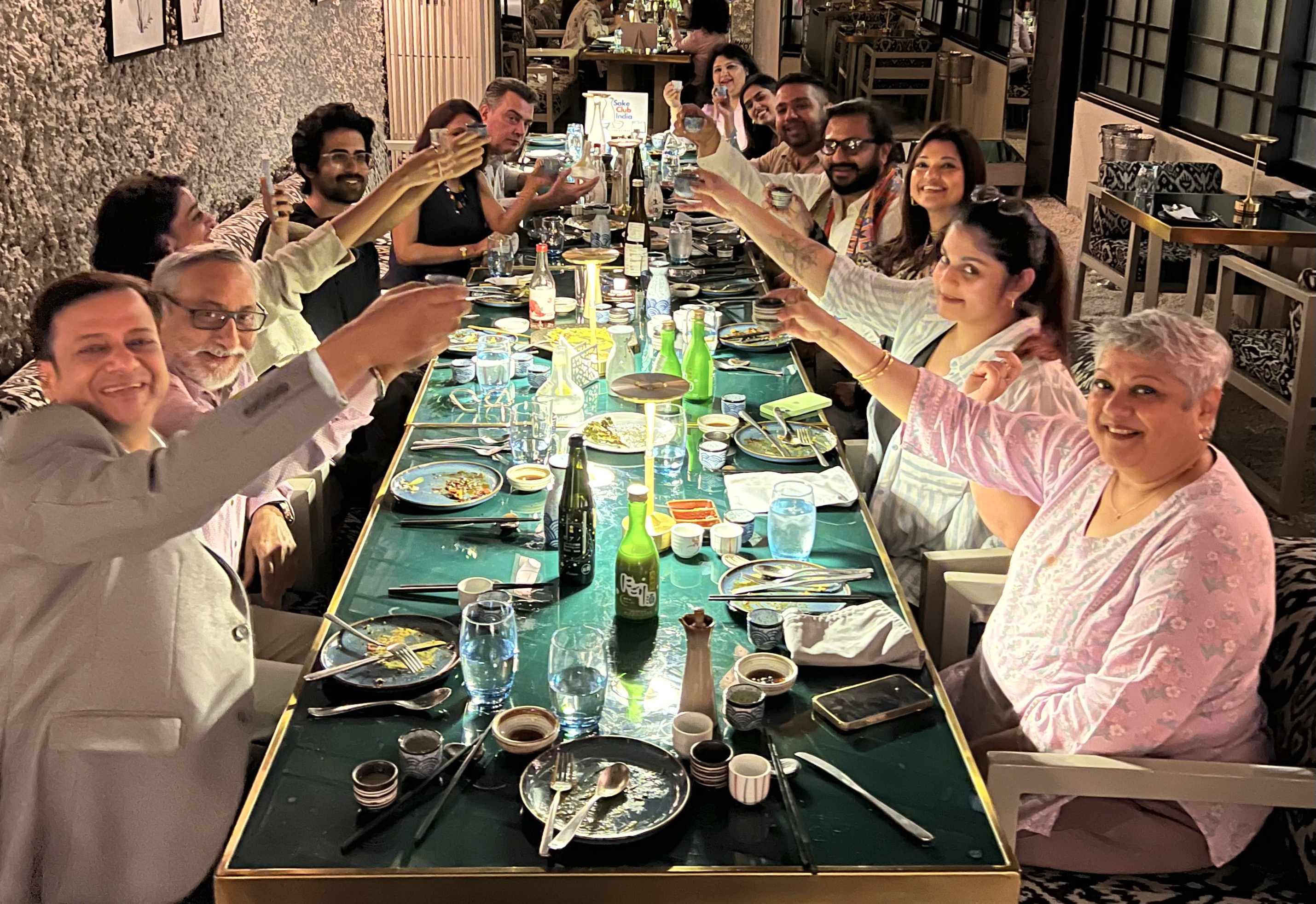 Sake Club India dinner at Torii Mumbai