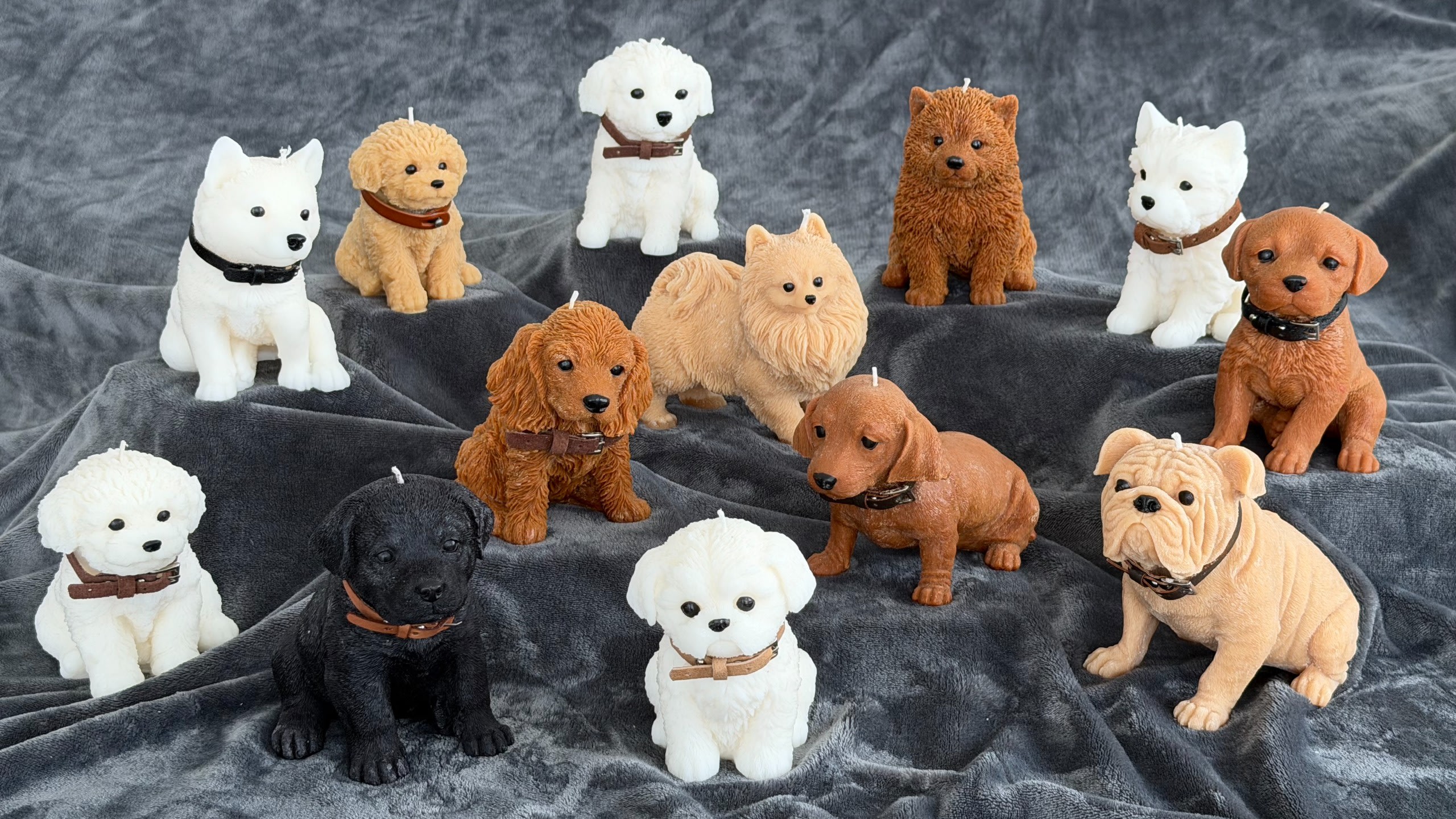 Puppy Candles collection
