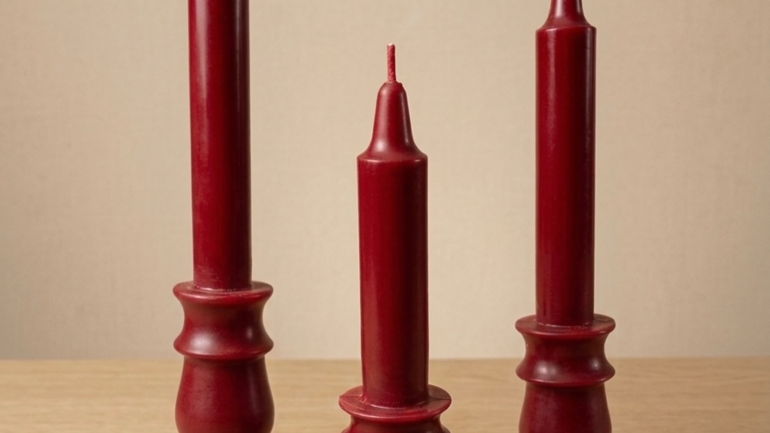 Sculptural Candles collection