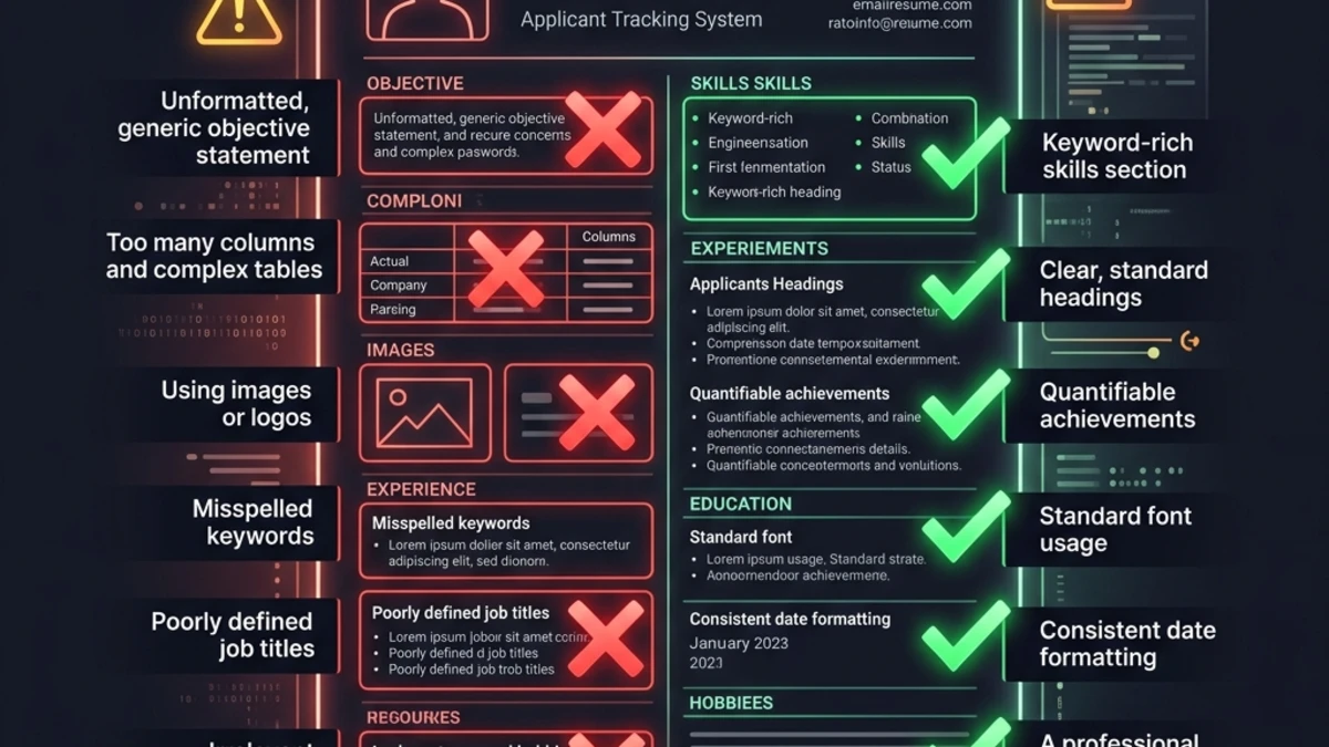 10 Resume Mistakes That Get You Rejected by ATS (And How to Fix Them)